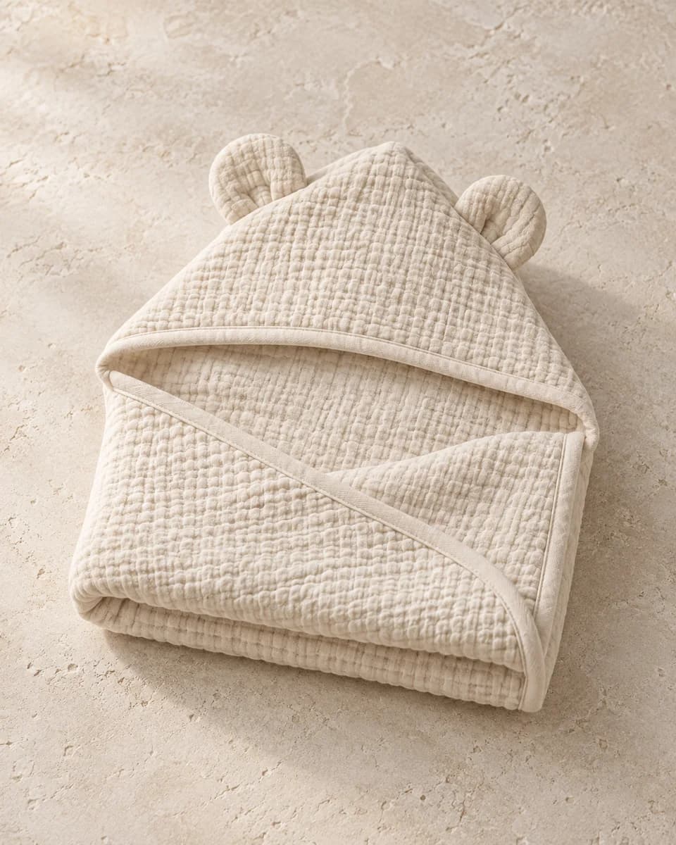 muslin weave in ivory