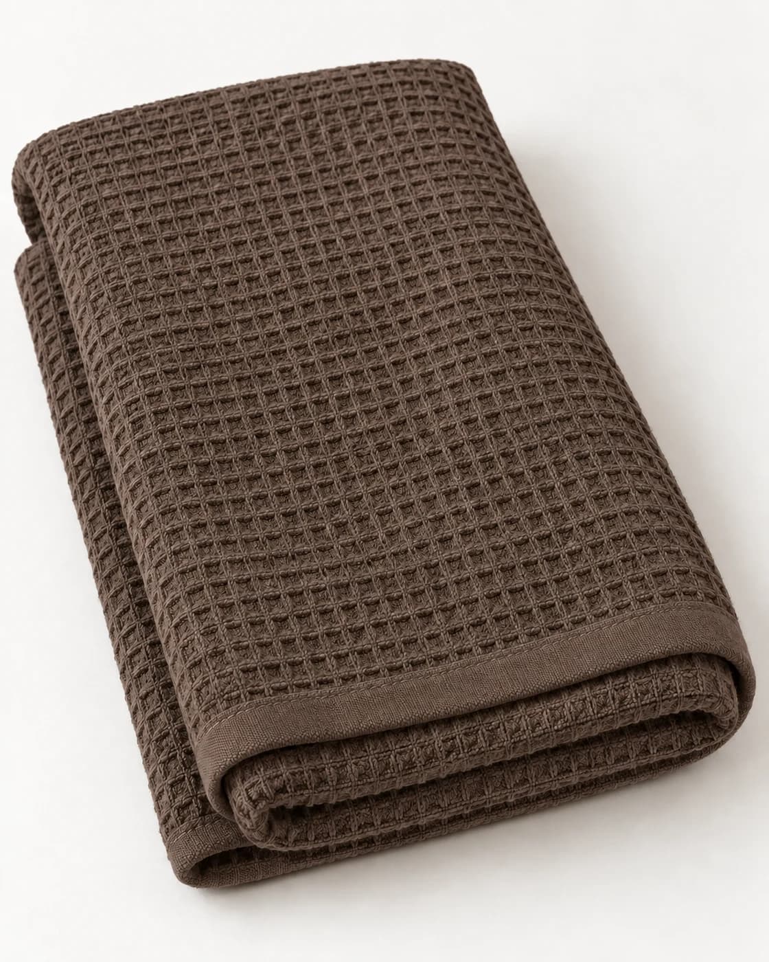 waffle weave in cocoa